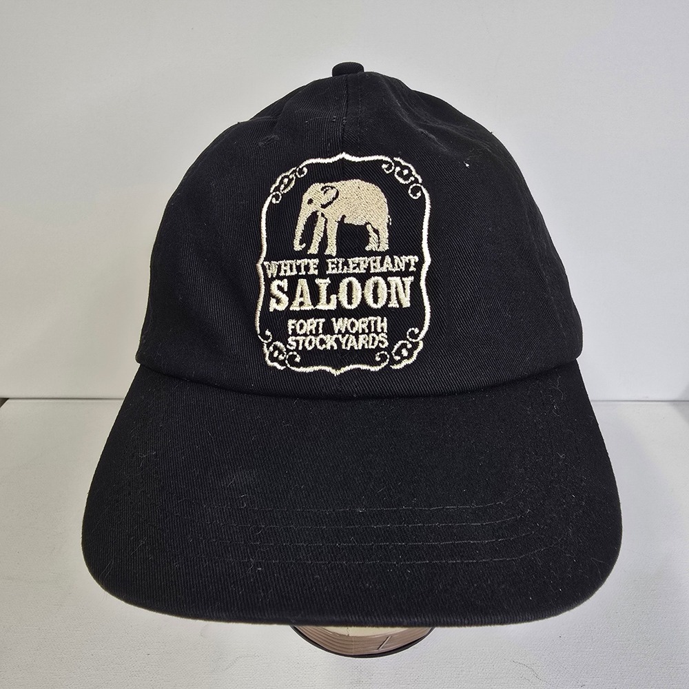 White Elephant Saloon Hat Fort Worth Texas Baseball Cap Adjustable